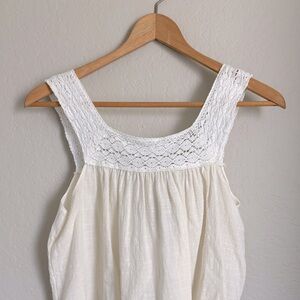 Madewell Lacy Tie Back Tank